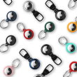 NEXT ONE Magnetic Aluminium Key carabine for AirTag | Black
