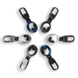 NEXT ONE Magnetic Aluminium Key carabine for AirTag | Black