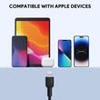 AUKEY Circlet CL Nylon Braided USB-C to Lightning Cable 1m