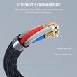 AUKEY Circlet CL Nylon Braided USB-C to Lightning Cable 1.8m