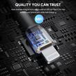 AUKEY Circlet CL Nylon Braided USB-C to Lightning Cable 1.8m