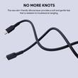 AUKEY Circlet Blink 100W Silicone USB-C to USB-C Cable 1m