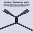 AUKEY Circlet Blink 100W Silicone USB-C to USB-C Cable 1m