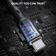 AUKEY Circlet Blink 240W Silicone USB-C to USB-C Cable 1m