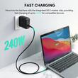 AUKEY Circlet Blink 240W Silicone USB-C to USB-C Cable 1m