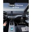 AUKEY Pathfinder Sling 75W Fast Charging Car Charger with Built-in Cable