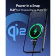 AUKEY MagLink Aura Magnetic Wireless Charger Qi2 15W Fast Charging
