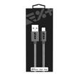 NOA Metallic Cable USB-A to Lightning  | Space Gray