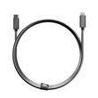 NOA Metallic Cable USB-C to Lightning  | Space Gray
