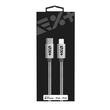 NEXT ONE Metallic Cable USB-C to Lightning | Silver