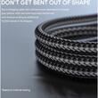 AUKEY Nylon Braided USB C to C Cable 1.8m
