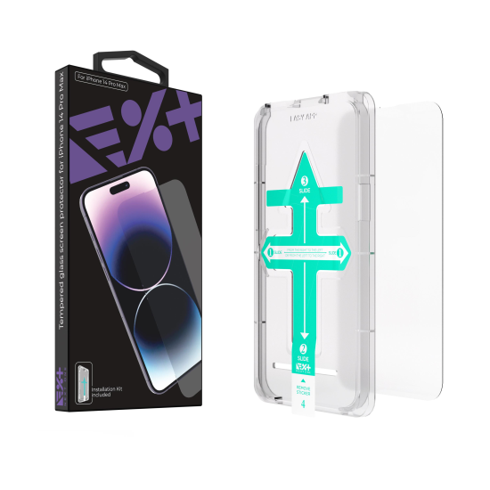 NOA Tempered Glass Screen Protector for iPhone 14 Pro Max