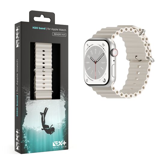 NEXT ONE H2O Band for Apple Watch 41mm | Starlight