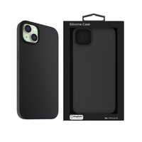 NEXT ONE Silicone Case for iPhone 15 | Black