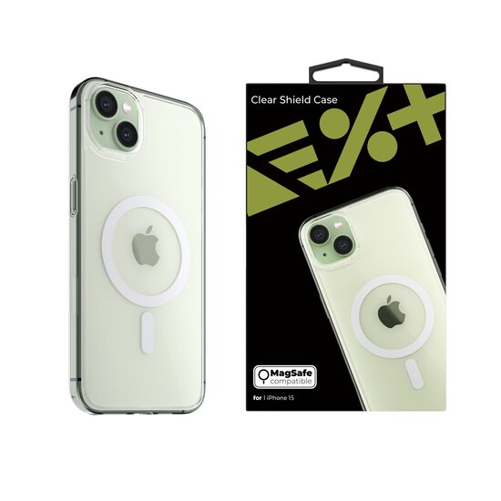NOA Clear Shield Case for iPhone 15
