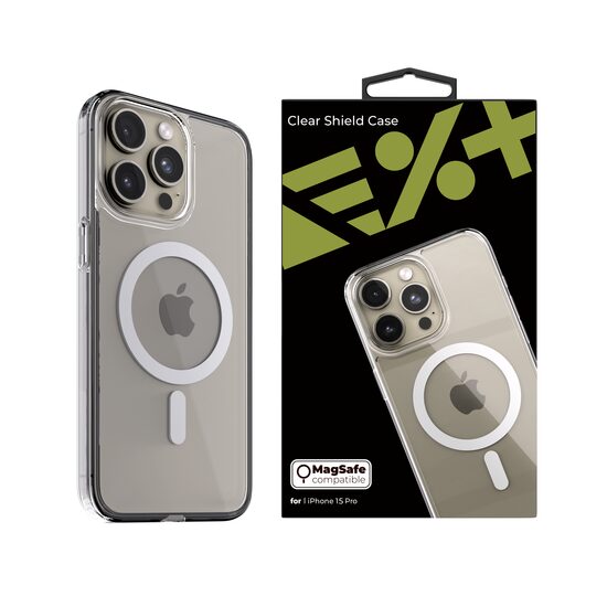 NOA Clear Shield Case for iPhone 15 Pro