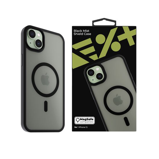 NOA Mist Shield Case for iPhone 15 | Black
