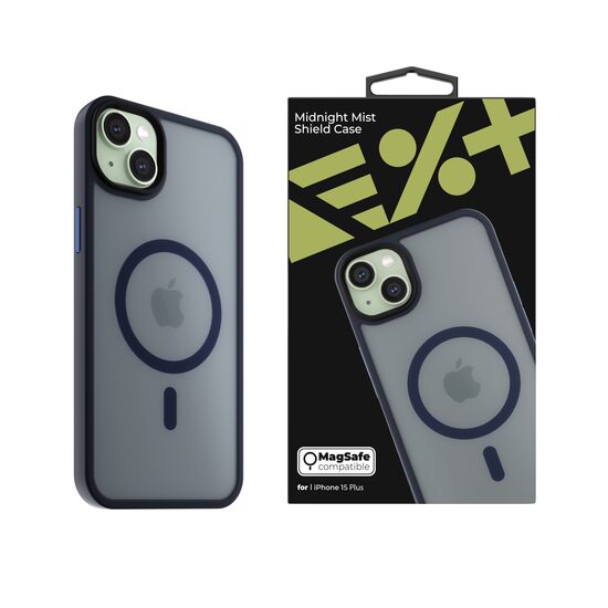 NEXT ONE Mist Shield Case for iPhone 15 Plus | Midnight