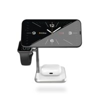 ZENS 4-IN-1 MAGSAFE + WATCH WIRELESS CHARGING STATION, WHITE