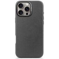 DECODED Leather Backcover for iPhone 16 Pro Max | Black