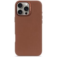 DECODED Leather Backcover for iPhone 16 Pro Max | Tan Brown