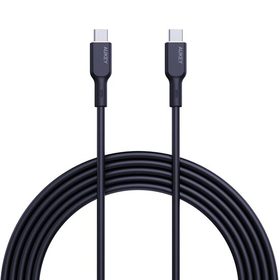 AUKEY Circlet Blink 240W Silicone USB-C to USB-C Cable 1m
