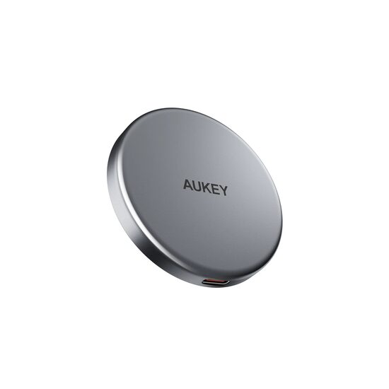 AUKEY MagLink Aura Magnetic Wireless Charger Qi2 15W Fast Charging