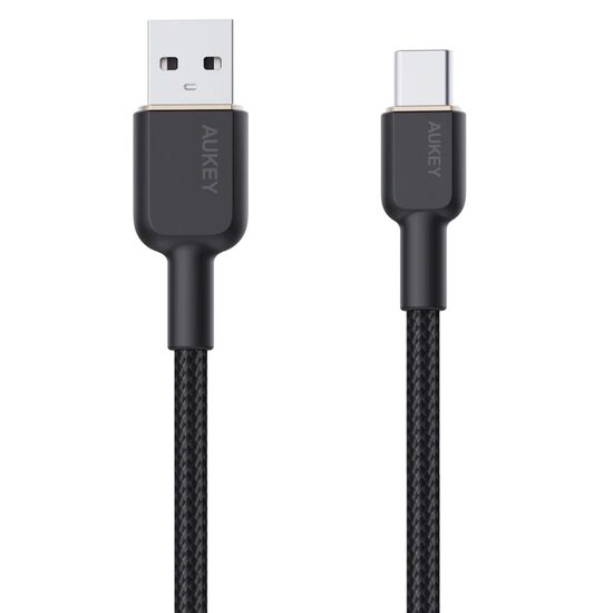 AUKEY Nylon Braided USB C to C Cable 1m