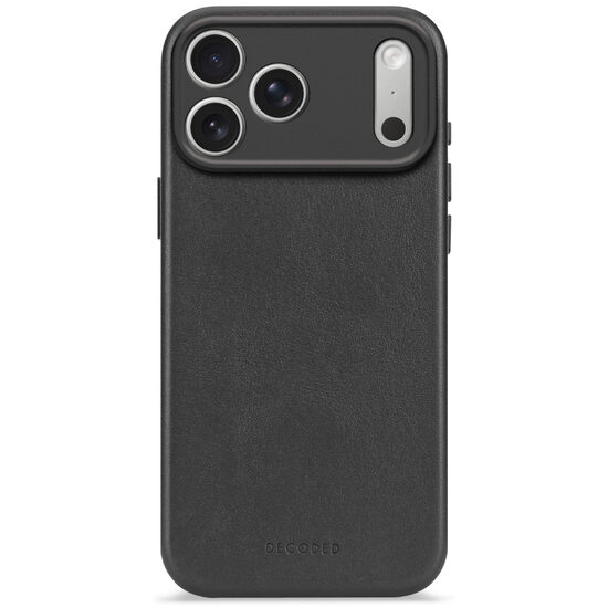 Decoded Leather Backcover For Iphone 17 Pro  - Black