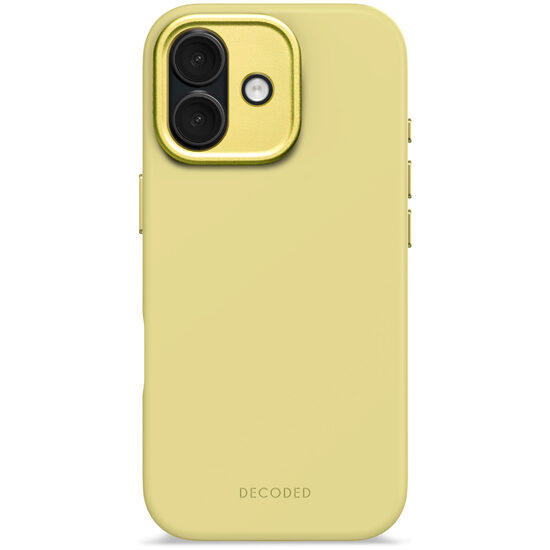 Decoded Antimicrobial Silicone Backcover For Iphone 17 - Yuma Yellow