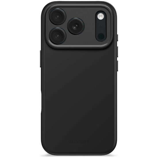 Decoded Antimicrobial Silicone Backcover For Iphone 17 Pro  - Phantom Black