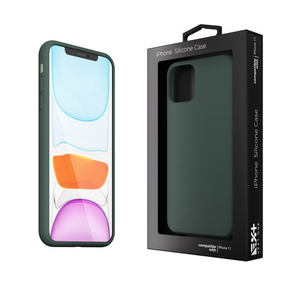 NEXT ONE Silicone Case for iPhone 11 | Olive Green