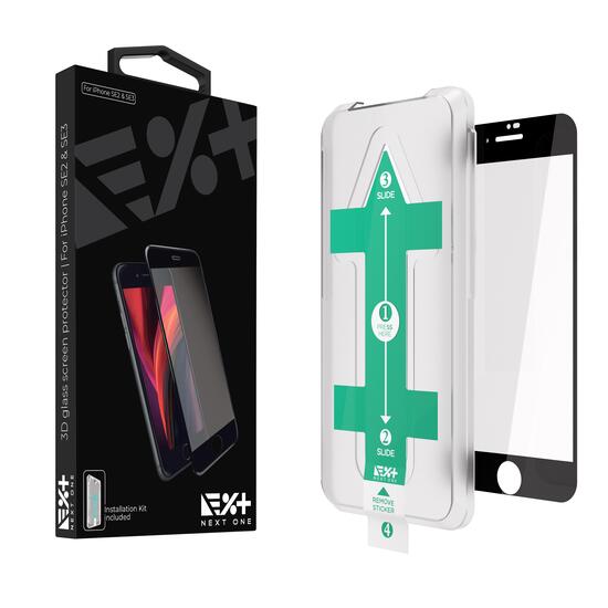 NEXT ONE 3D Glass Screen Protector for iPhone SE2/SE3