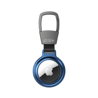 NEXT ONE Magnetic Aluminium Key carabine for AirTag | Blue