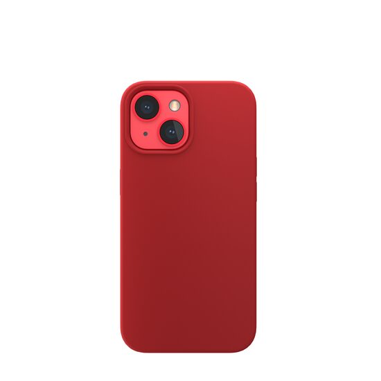 NOA Silicone Case MagSafe compatible for iPhone 13 | Red
